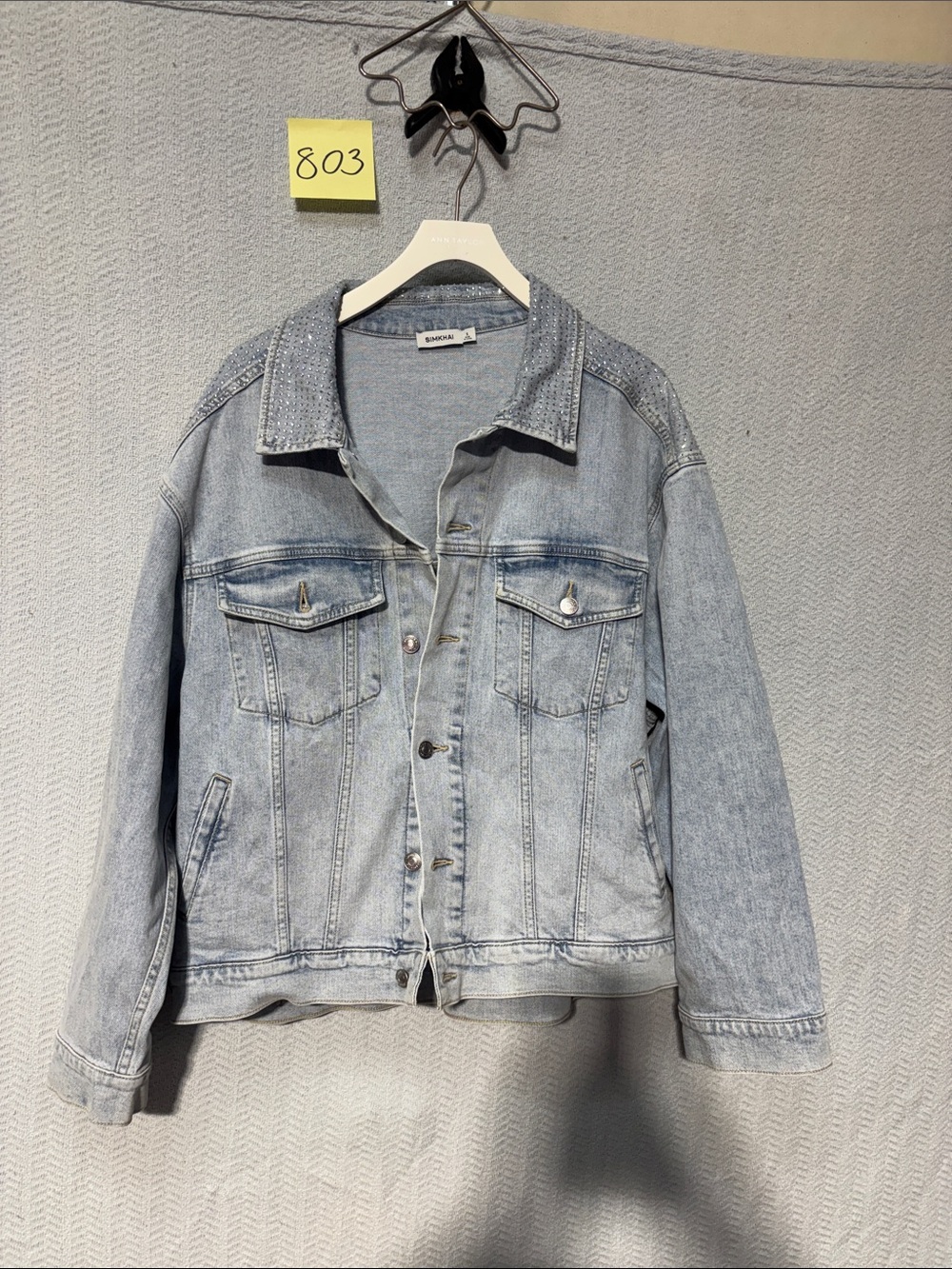 Simkhai small bedazzled jacket